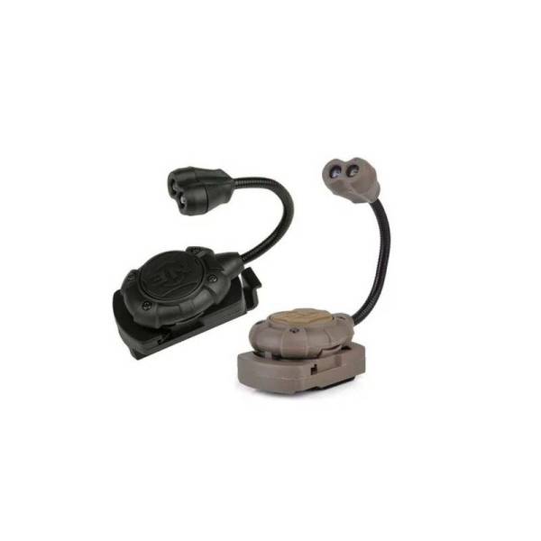 Torcia per casco MPSL2 verde/IR WNE05009-DE-GR