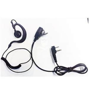 Auricolare Proel con PTT e cavo spiralato