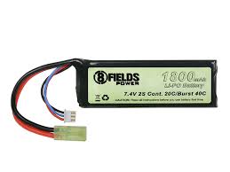 Battery Li-Po 1800mAh 7,4V 20/40C [8FIELDS]