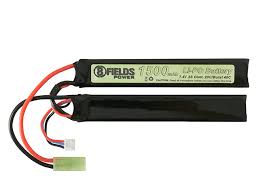 Battery Li-Po 1500mAh 7,4V 20/40C [8FIELDS]
