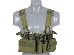 Buckle Up Recce/Sniper Chest Rig - Olive [8FIELDS]
