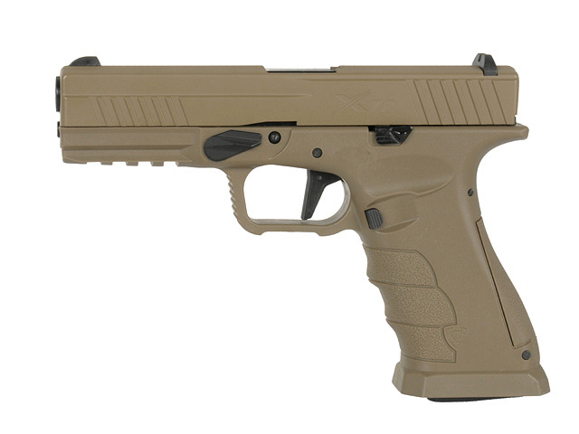 PISTOLA XTP XTREME TRAINING A GAS DARK EARTH APS