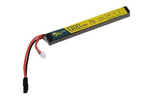 Batteria Li-Po 7,4V 1300Mah 25/50C Connettore Tamyia ElectroRiver