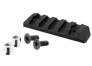ERS ™ KeyMod rail, 5 slots - black