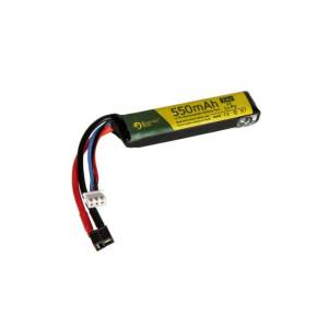 Batteria Lipo 7.4 550mAh per pistole, con microdeans