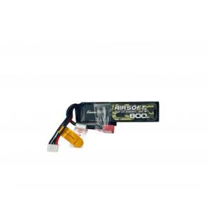 Gens Ace - Lipo 11.1v 800mAh - Deans