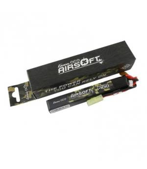 Gens ace 25C 1400mAh 2S1P 7.4V Airsoft Gun Lipo Battery with mini
Tamiya Plug