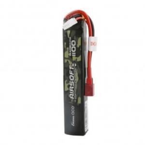 Gens ace 25C 1100mAh 3S1P 11.1V Airsoft 
Gun Lipo Battery with T Plug