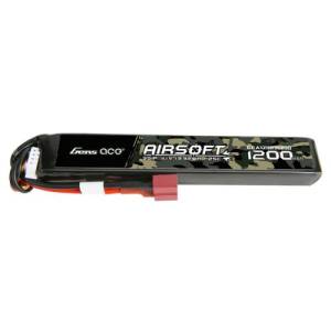 Gens ace 25C 1200mAh 3S1P 11.1V Airsoft 
Gun Lipo Battery with T Plug
