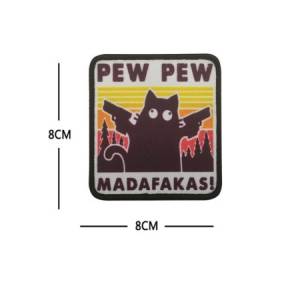 CZ Textile patch, "Pew Pew MF"