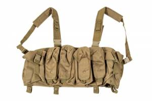 Chest Rig 900D TAN 100% Nylon Black River