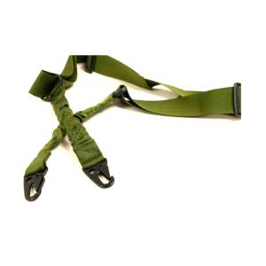 CINGHIA PER FUCILE VERDE A 2 PUNTI