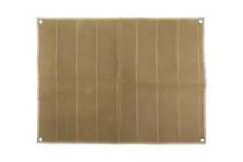 Large Patch Wall for Collectors of Patches - Tan