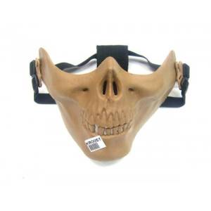 Maschera mezzo teschio protezione bocca e guance