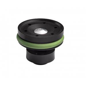 TESTA PISTONE CUSCINETTATA IN POM CONCEPITA PER RAFFICHE VELOCI E PER MIGLIORARE LA SILENZIOSITÀ DELLA REPLICA (TPNS)