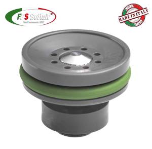 TESTA PISTONE IN TECNOPOLIMERO RINFORZATO, CONCEPITA PER RAFFICHE VELOCI E PER MIGLIORARE LA SILENZIOSITÀ DELLA REPLICA (XPAVP)