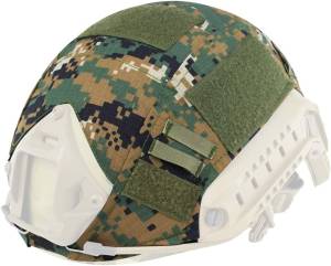 MH & PJ CO-04-Marpat Woodland Helmet Covers