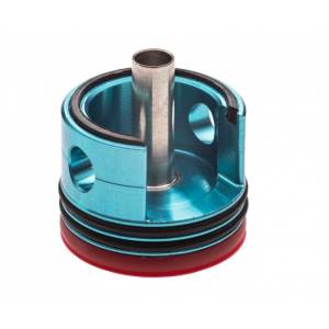 TESTA CILINDRO DI SECONDA VERSIONE IN ERGAL CON DUE ORING DI TENUTA (TC02A)