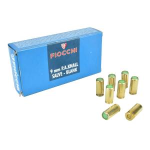 BLANK CARTRIDGES CALIBER 9mm - 50 PIECE