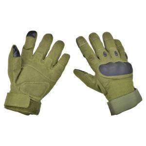 Guanti con rinforzi sulle nocche Verde OD 8-Fields XL