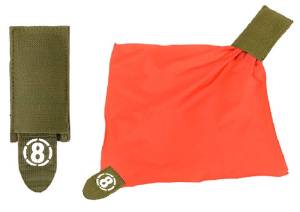 8Fields Airsoft Dead Red Rag Pouch - Olive