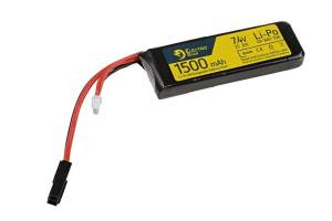 Batteria Li-Po 7,4V 1500Mah 20/40C connettore Tamyia ElectroRiver