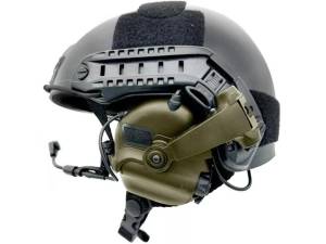 EARMOR M32X PLUS ELECTRONIC HEARING PROTECTOR FOLIAGE GREEN