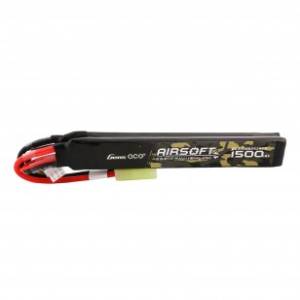 Gens ace 25C 1500mAh 2S1P 7.4V Nunchuck 2X Airsoft
Gun Lipo Battery with mini Tamiya Plug