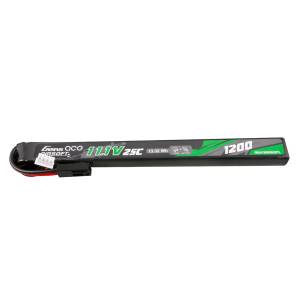 Gens ace 25C 1200mAh 3S1P 11.1V Airsoft 
Gun Lipo Battery with mini Tamiya Plug Long 
size