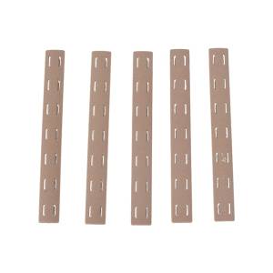 MP RAIL PANEL PER M-LOK SET 5 PEZZI DARK EARTH