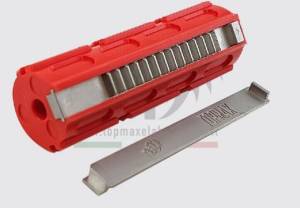 Pistone pieno PRO con cremagliera in M.I.M